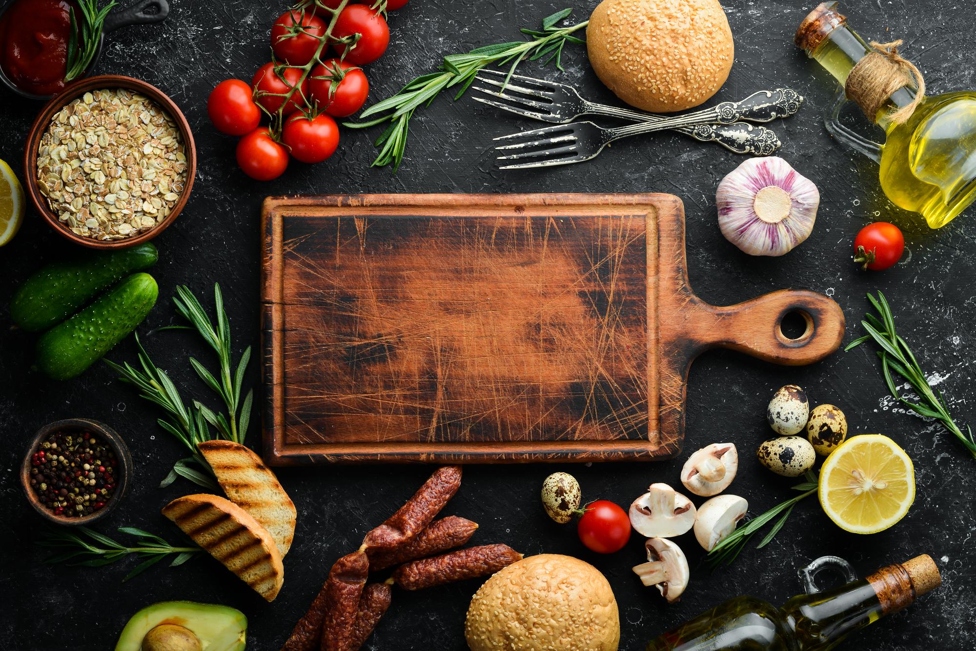 Sample plated menu concept